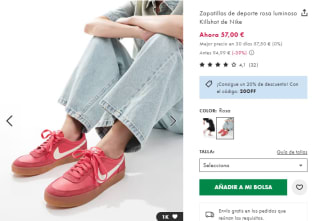 Oferta hasta 70% + 20% EXTRA en tus compras en Asos