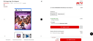 Juego Dragon Age: The Veilguard PS5 por 24,79€