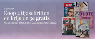 2+1 tijdschrift gratis via My Magazines
