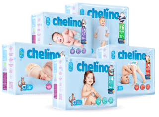 2 Muestra gratis de pañales Chelino varias tallas