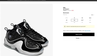 Zapatillas Nike Air Penny 2 por solo 76€