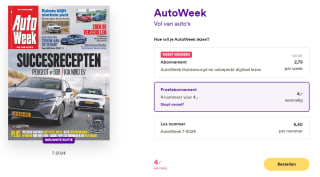 4 nummers Autoweek voor €4 bij Kiosk