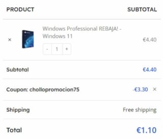 Windows 11 Pro/ 10 Pro a tan solo 1,10€