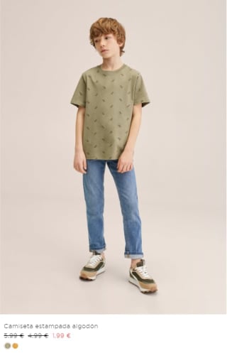 Hasta 80% descuento remate final Mango Outlet precios desde 1,99€