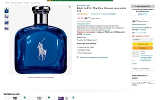 Polo Blue de Ralph Laurent Pour Homme vaporizador 125ml por solo 54,50€