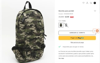 Mochila para portátil por 9€