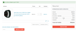 Apple Watch Ultra 2 OLED 49 mm por 769,58€