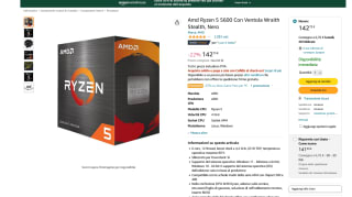 Procesador AMD Ryzen 5 5600 a solo 142,73€