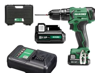 Hikoki 12 V Boormachine & 2x 2.5Ah Accu voor €99,95 bij ibood