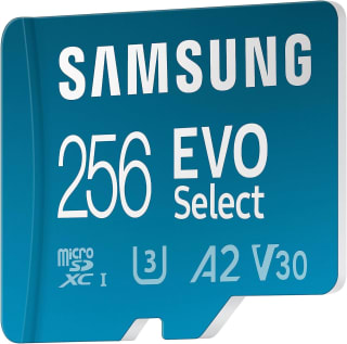 Samsung EVO Select 256GB micro SD voor €15,40 bij Amazon