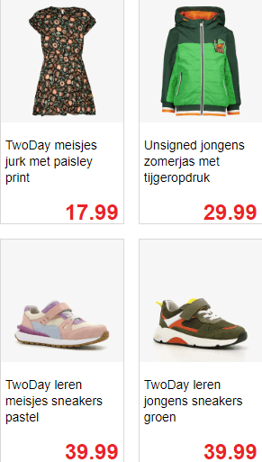 20% korting op bijna alles vanavond bij Scapino