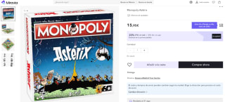 Monopoly Asterix por tan sólo 11,17€