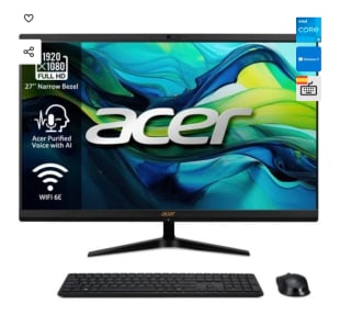 Ordenador Acer Aspire C27-1800 Intel Core i5-12450H/16GB/1TB SSD/27" por 689€