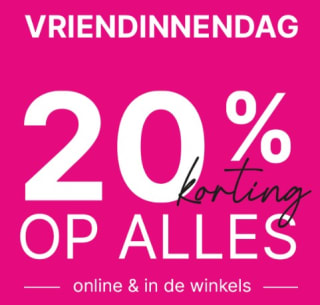 20% korting op alles bij Norah
