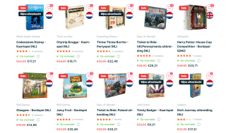 Tot 50% korting op bord en kaartspellen bij De Spelletjesvrienden