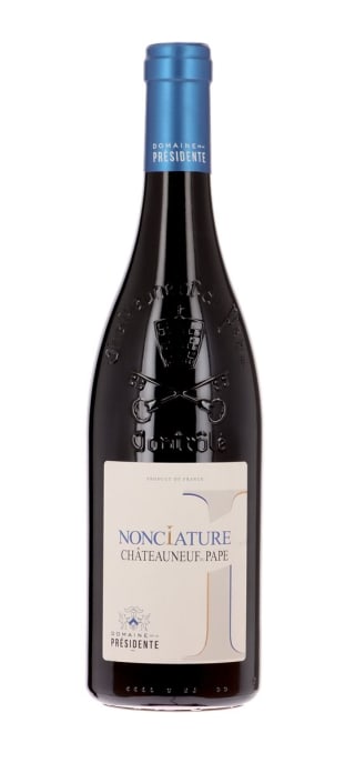 Vin rouge, Domaine de la Présidente - Nonciature 2022, Châteauneuf-du-Pape à 23,69€