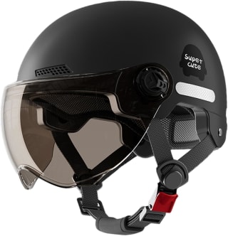 Eventerde scooter casco ciclomotor para hombres mujeres con visera solar por 8,83€