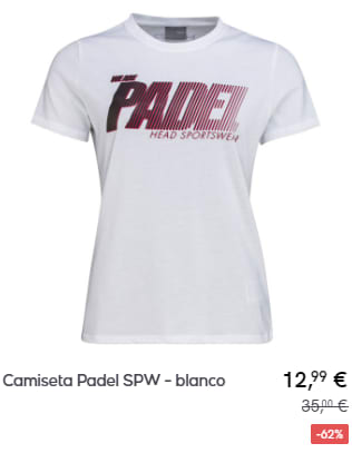 HEAD - Camisetas por 12,99€