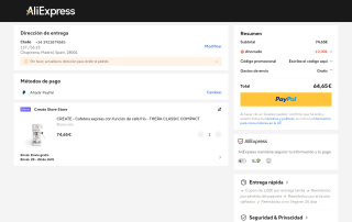 CREATE cafetera express THERA CLASSIC COMPACT por 69,90€