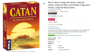 Devir Catan el Juego de Cartas por 6,66€
