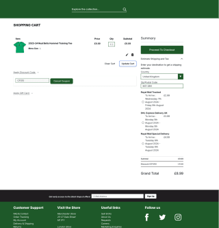 Camiseta de entrenamiento Hummel del Real Betis 2023-24 por solo 10,79€