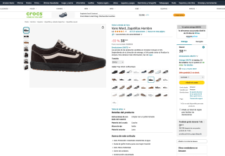 Zapatillas Vans Ward Hombre por solo 38,10€