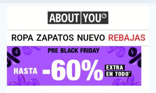 Hasta el -60% de Descuento en About You.