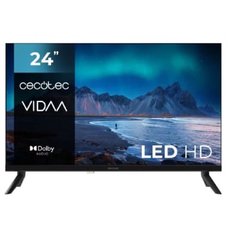 Cecotec Smart TV, Televisor LED de 24 Pulgadas Resolución HD A5 Series ALH50024 por 104,10€
