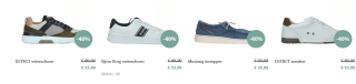 Tot 60% korting op schoenen bij Durlinger