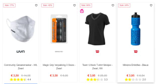 Tennis-point sale met kortingen tot wel 86%