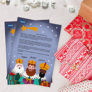 Carta de Papa Noel y Reyes Magos GRATIS super Cuquis