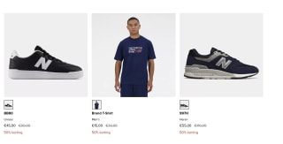New Balance Cyber Week: tot 50% +25% EXTRA korting dmv de code