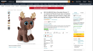 NICI GLUBSCHIS Reno Chocolate Mousse 17 cm por 10,70€