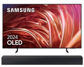Smart TV AI 55" OLED 4K S85D + Barra de Sonido HW-C400 por $10,987