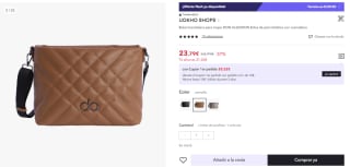 Bolso Bamdolera Don Algodon EDNA por 23.79€ (Cuenta Nueva 14.28€)