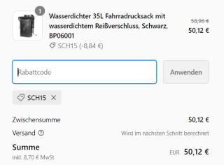 Waterdichte rugzak Inateck 35 liter voor €50,12 dmv code bij Inateck