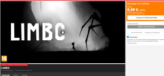 Videojuego para nintendo LIMBO por 0,99€