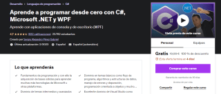Varios Cursos gratis en Español en Udemy