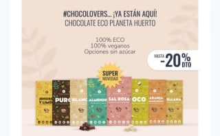 -20% Chocolate Eco desde Planeta Huerto.