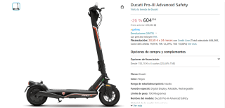 Patinete Ducati Pro-III Advanced Safety por 604,09€
