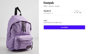 Mochila Eastpak ORBIT por 19.5€