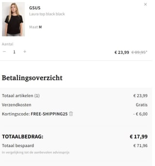 Otrium kortingscode voor gratis verzending en 25% extra korting