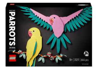 Juguete de construcción Colección Fauna: Guacamayos LEGO ART por 29,95€ (+ cupón 25% para proxima compra)