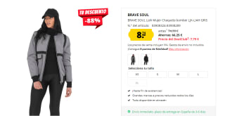 Mega Rebajas hasta 95% descuento en Deporte Outlet productos desde 0,36€