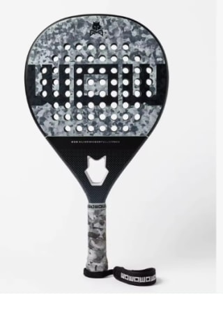 Pala de pádel gris camuflaje WOW Silver Shadow - Full Carbon 12K por 55.2€ (Cuenta Nueva 43.2€)
