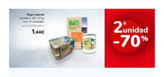 Las Mejores Ofertas BIO Segunda Unidad al 70% de Descuento.