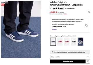 Cupón 15% EXTRA descuento en tus compras en Zalando grandes ofertas