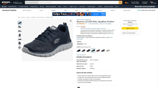 Skechers 232298 Olbk por 38,50€