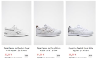 Zapatillas Reebok desde solo 8,50€ ofertas muy buenas