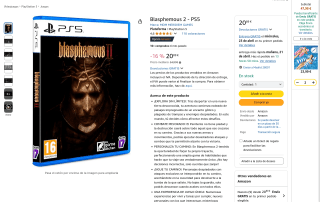Videojuego Blasphemous 2 para PS5 por 20,89€